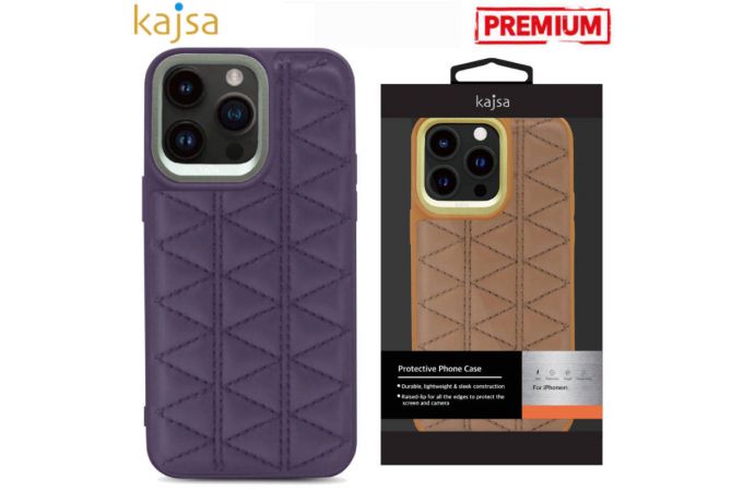 Чехол для телефона KAJSA Protective Case Dale iPhone 14 PRO (фиолетовый)