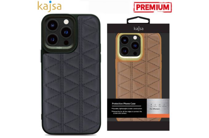 Чехол для телефона KAJSA Protective Case Dale iPhone 14 PRO (черный)