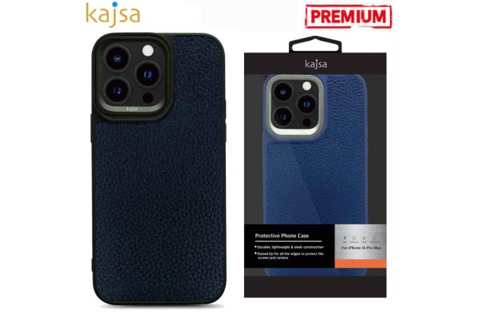 Чехол для телефона KAJSA Protective Case Preppie iPhone 14 PRO (черный)