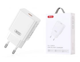 Сетевое зарядное устройство USB-C XO L126 USB-C PD20W Fast Charging Charger (Белый)