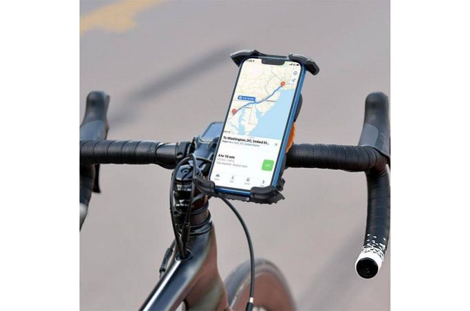 Держатель велосипедный для телефона XO C113 NEW LOGO Bicycle/Motorcycle Phone Holder мото (Чёрный)