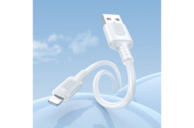 Кабель USB - Lightning BOROFONE BX111, 2,4A (черный) 1м