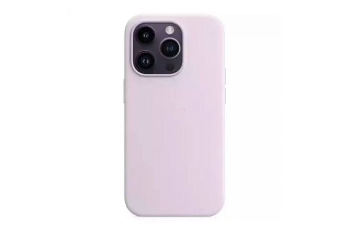 Чехол для iPhone 15 Pro Max (6,7) Silicone Case Soft Touch (лиловый)