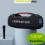 Портативная беспроводная колонка HOPESTAR A60 (черный) 100W