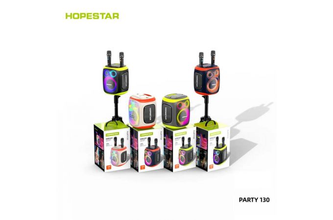 Активная напольная акустика HOPESTAR PARTY 130 с микрофонами