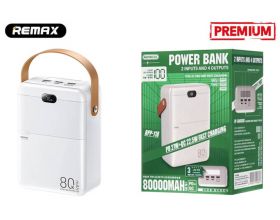 Универсальный дополнительный аккумулятор REMAX RPP-118 80 000 mAh (белый)