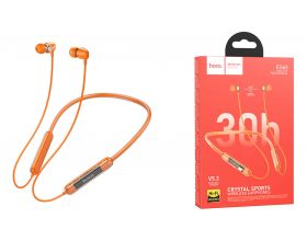 Наушники вакуумные беспроводные HOCO ES65 Dream sports BT earphones headset Bluetooth (Красный)