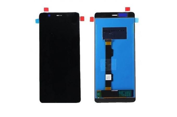 Дисплей для Nokia 5.1 (TA-1061/ TA-1075) в сборе с тачскрином (черный)