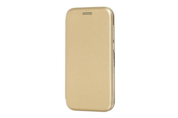 Чехол-книжка Xiaomi Redmi 9A  боковой  (золотистый)