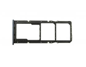 Держатель SIM для Samsung A515/ A715 (черный)