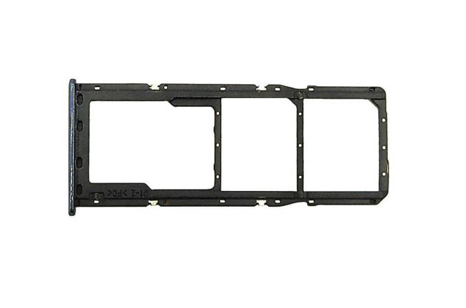 Держатель SIM (СИМ) для Samsung A515/ A715 (черный)