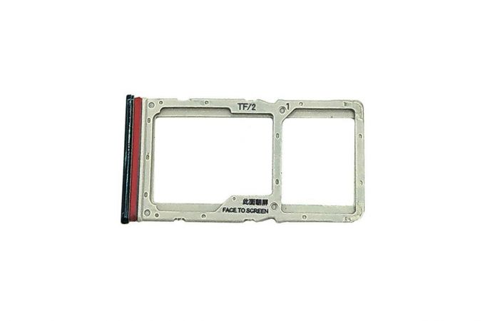 Держатель SIM (СИМ) для Xiaomi Redmi Note 8 Pro (зеленый)