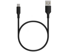 Кабель USB - MicroUSB Maxvi (MC-A01) 2A (черный) 1м