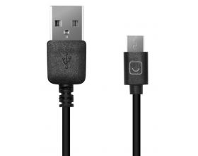 Кабель USB - MicroUSB Prime Line (7202) (черный) 1.2м