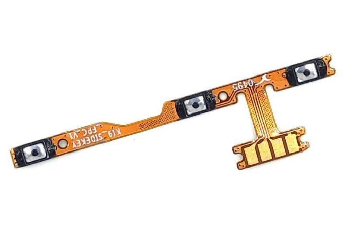 Шлейф для Xiaomi Redmi Note 10 5G на кнопки громкости + включения