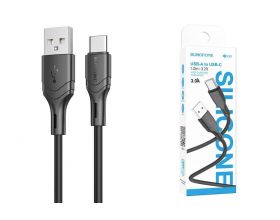 Кабель USB - USB Type-C BOROFONE BX99 (черный) 1м