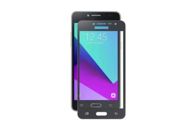 Защитное стекло дисплея Samsung Galaxy G530H/G531 Galaxy Grand Prime/J2 Prime - с полным покрытием черный