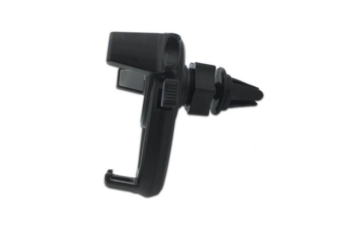 Держатель автомобильный для телефона Bracket 2 в 1 на жесткой ножке (крепление в воздуховод и на стекло)