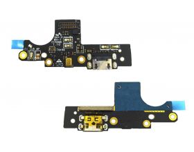 Шлейф для Nokia 3 с разъемом зарядки (плата) HQ