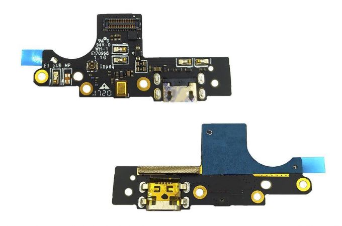 Шлейф для Nokia 3 с разъемом зарядки (плата) HQ