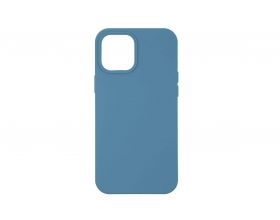 Чехол для iPhone 12 mini (5.4) Soft Touch (голубой)