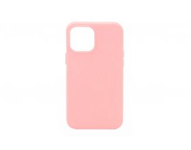 Чехол для iPhone 12 mini (5.4) Soft Touch (бледно-розовый)