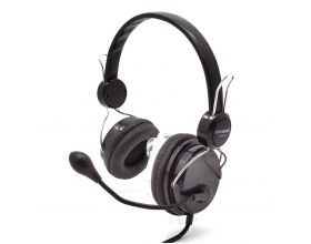 Наушники мониторные проводные HYUNDAI HY-H6150 (2*3.5 мм) (черный)