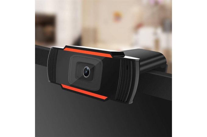 Настольная вебкамера Орбита OT-PCL02 (1280*720, микрофон) (черный)