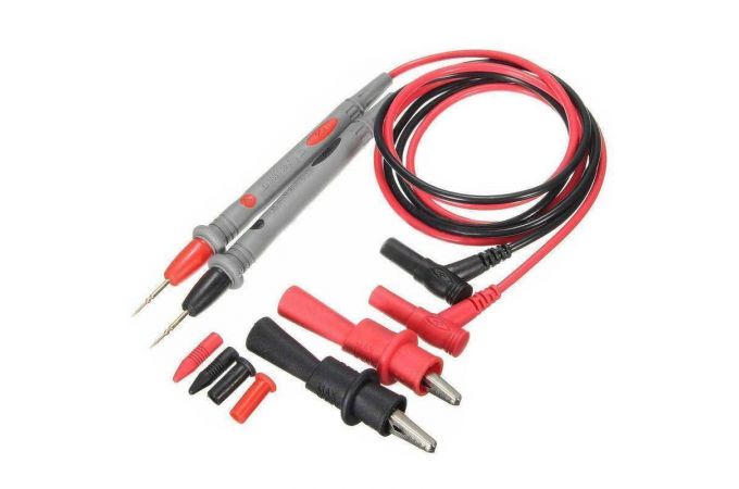 Щуп для мультиметров Орбита OT-INM06 (1000В,20А,крокодилы)(УПАКОВКА 5шт)