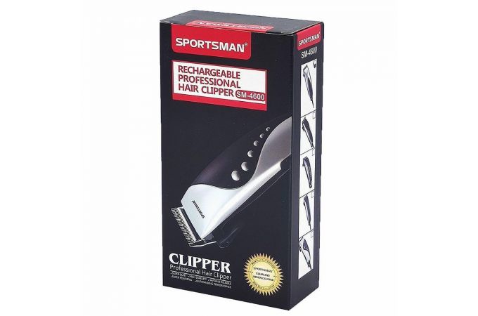 Машинка для стрижки волос Sportsman SM-4600 (сет)