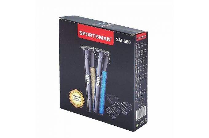Машинка для стрижки волос Sportsman SM-660 (аккум)