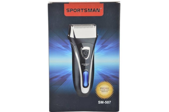 Электробритва Sportsman SM-507 (аккум, сетка)