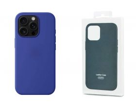 Чехол для iPhone 16 (6,1) Silicone Case Soft Touch MagSafe Ultramarine(ультрамарин)