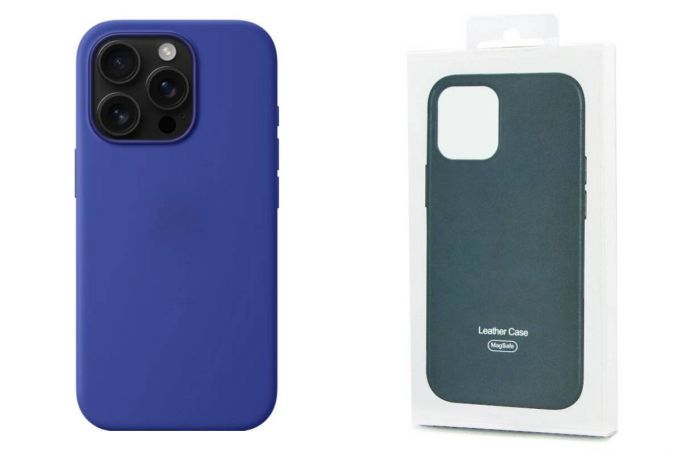 Чехол для iPhone 16 Pro Max (6,9) Silicone Case Soft Touch MagSafe Ultamarine (ультрамарин)