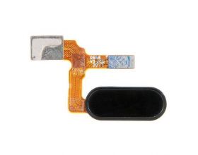 Шлейф для Huawei Honor 9 с кнопкой Home (черный)