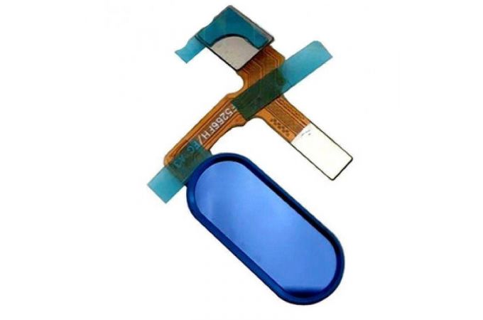 Шлейф для Huawei Honor 9 с кнопкой Home (синий)