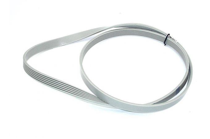 Ремень 1280 J6 для стиральной машины Electrolux, Zanussi, AEG, Whirlpool, Indesit белый 1240мм