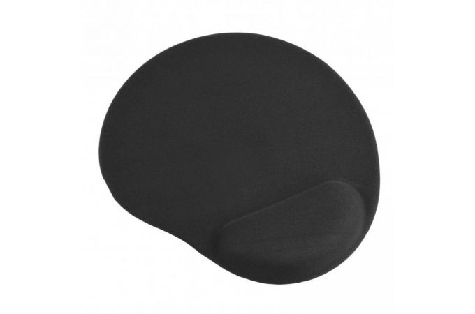 Коврик для мышки гелевый Perfeo VS_4206 ткань+резиновое основание (черный, 200*235*3 мм)
