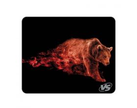 Коврик для мышки Perfeo "Flames", "Бурый медведь", (240*320*3 мм), ткань+резиновое осн. VS_A4801