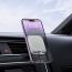 Держатель автомобильный для телефона HOCO HW17 Crystal magnetic wireless fast charging car holder(air outlet) белый