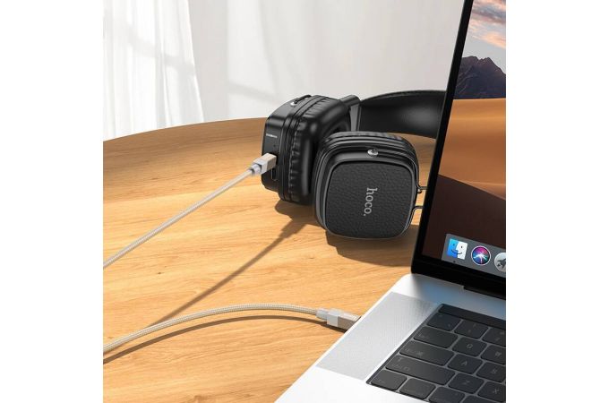 Кабель аудио HOCO UPA32 Clever 1 метр черный