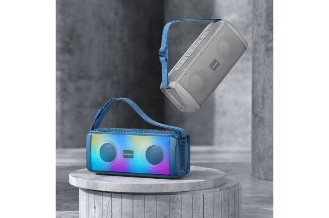 Портативная беспроводная колонка BOROFONE BR26 Daring sport (темно-синий)