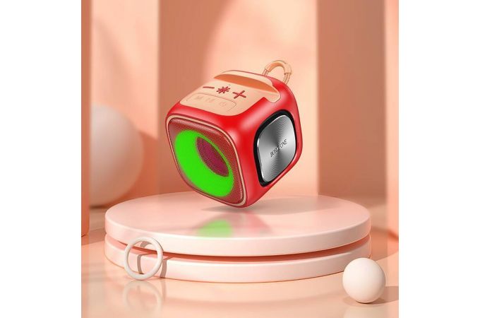Портативная беспроводная колонка BOROFONE BR29 Interest sports (красный)