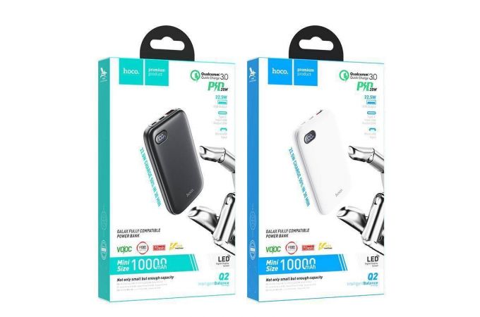 Универсальный дополнительный аккумулятор Power Bank HOCO Q2 (10000 mAh) (белый)