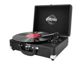 Проигрыватель для виниловых пластинок Ritmix LP-120B black повр.упак.
