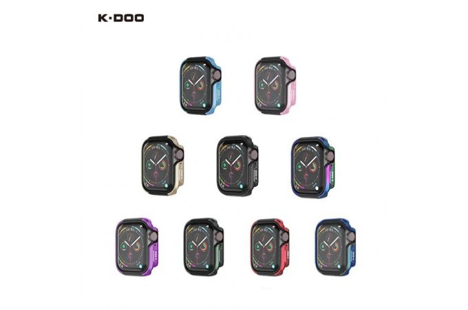 Защитная накладка для Apple Watch 41 мм K-DOO DEFENDER (черный)