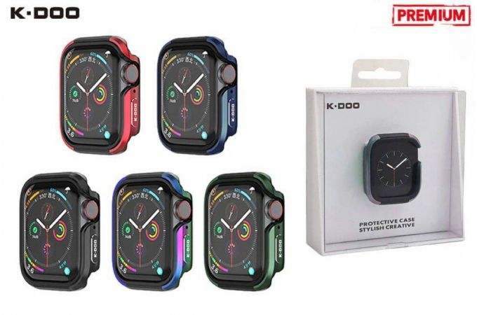 Защитная накладка для Apple Watch 44 мм K-DOO DEFENDER (черный)