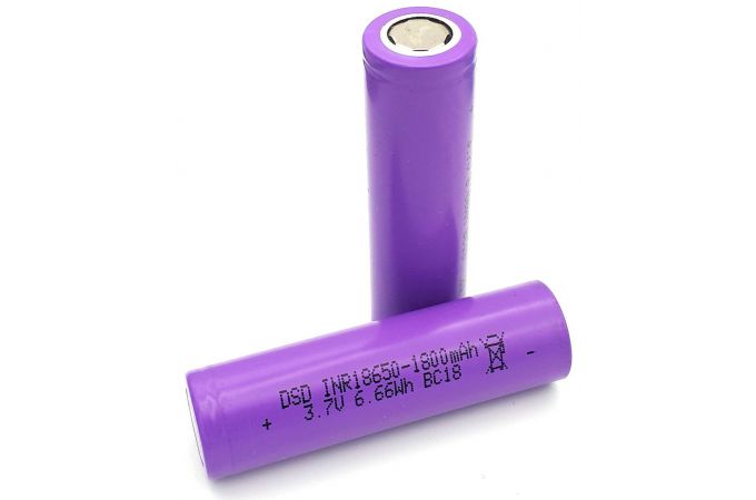 Аккумулятор 18650 (1800mAh, 0.5С)