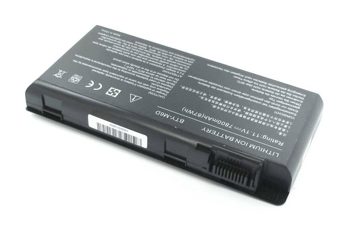 Аккумулятор BTY-M6D 10.8-11.1V 7800mAh