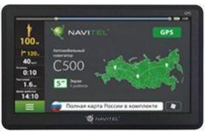 GPS-автонавигатор Navitel C500 5",480х272,4Gb,microSDHC